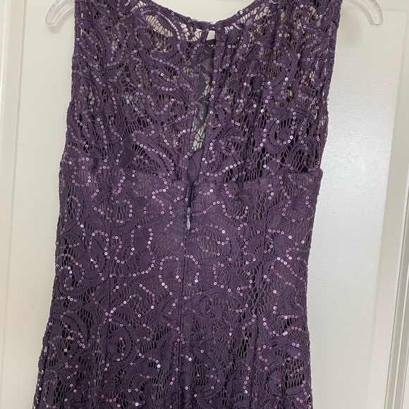 Ignite Evenings Sequin Formal, Mother of the Bride, Prom Dress Size 6 - Picture 8 of 9